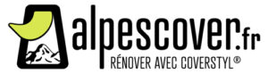 Logo officiel de Alpescover, distributeur et poseur agréé des adhésifs #coverstyl